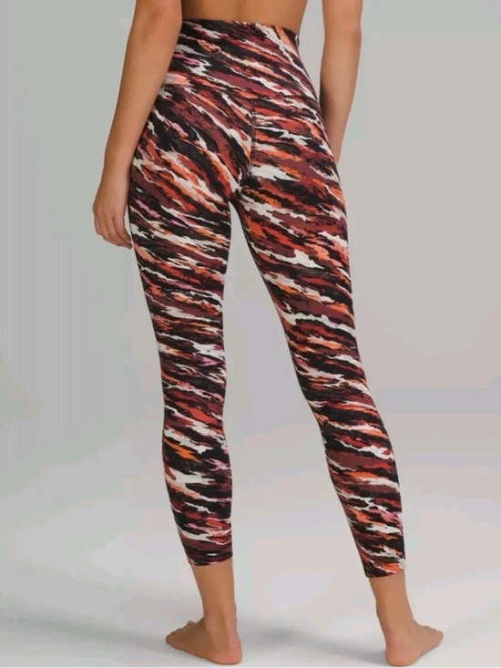 lululemon athletica Pants - lululemon athletica Multi-Color Abstract High-Rise Leggings